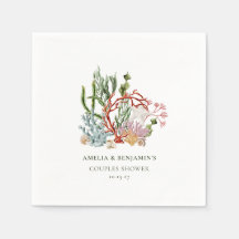 Onderwater Zee koraal schelpen Koppels Douche