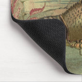 Onderwater Zee leven garnalen,  oceaandieren Muismat (Hoek)