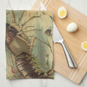 Onderwater Zee leven garnalen, oceaandieren Theedoek (Quarter Fold)