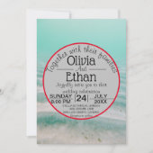 Onderwater zee ster marvy Weddenschap Kaart (Voorkant)