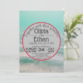 Onderwater zee ster marvy Weddenschap Kaart (Staand voorkant)