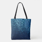 Onderwater Zee Visschool Abstract Tote Bag (Achterkant)