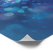 Onderwater Zeemeermin en Dolfijn Poster (Hoek)