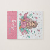 Onderwater zeemeermin puzzel (Horizontaal)