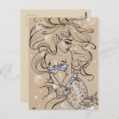 Onderwater Zeemeervis Briefkaart (Voorkant / Achterkant)