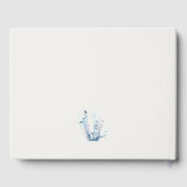 Onderwater Zeepaard Zeewier Koraal Bruidsfeest Gastenboek (Achterkant)