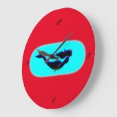 onderwater zeese zeemeermin grote klok (Hoek)