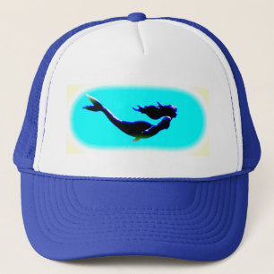onderwater zeese zeemeermin trucker pet