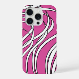 Onderwater zeewier in roze iPhone 15 pro case
