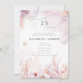 Onderwater Zeewier | Schelp Jubileum Kaart (Voorkant)