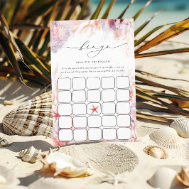 Onderwater zeewier | Seashell Bingo Game Kaart
