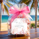 Onderwater zeewier | Seashell Waterverf Wedding Vierkante Sticker<br><div class="desc">De bruiloft Sticker is een prachtig en romantisch ontwerp dat de betoverende schoonheid van de oceaan op een echt fascinerende manier weergeeft. De zachte, wazige roze tinten van de achtergrond van de waterverf creëer een warme en uitnodigende ambiantie, terwijl de ingewikkelde illustraties van zeewier en zeeschildpadden het ontwerp in zijn...</div>
