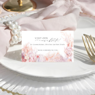 Onderwater zeewier   Website Seashell Wedding Informatiekaartje