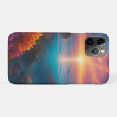 Onderwater Zonsondergang Tropisch 1 Case-Mate iPhone Case (Achterkant (horizontaal))