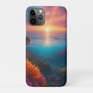 Onderwater Zonsondergang Tropisch 1 Case-Mate iPhone Case