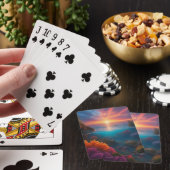 Onderwater Zonsondergang Tropisch 1 Pokerkaarten (Insitu)