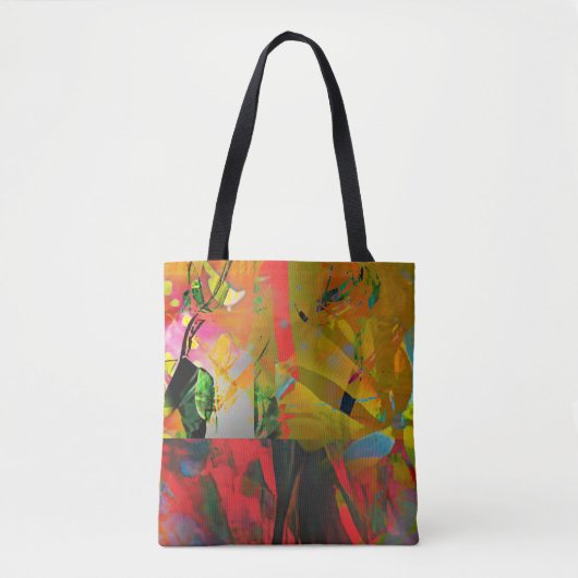 onderwaterabstractie tote bag (Voorkant)