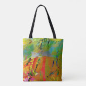onderwaterabstractie tote bag (Achterkant)