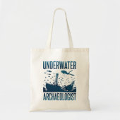 onderwaterarcheoloog tote bag (Voorkant)