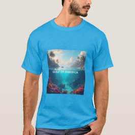 Onderwaterbeeld van Golf van Amerika T-shirt
