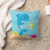 Onderwaterdieren Kussen (Deken)