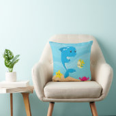 Onderwaterdieren Kussen (Stoel)