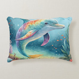 onderwaterdolfijn accent kussen