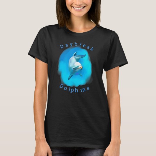 OnderwaterDolphin Daybreak Elementaire School US T-shirt (Voorkant)
