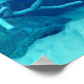 Onderwaterdruk Poster (Hoek)