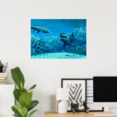 Onderwaterdruk Poster (Thuiskantoor)