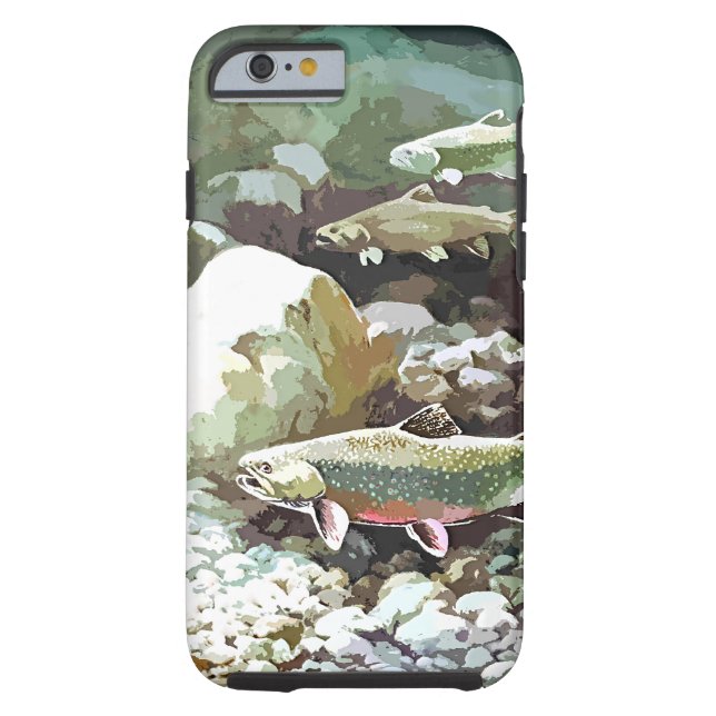 Onderwaterforel Case-Mate iPhone Case (Achterkant)