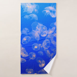 ONDERWATERFOTOGRAFIE VAN JELLYFISH BADHANDDOEK