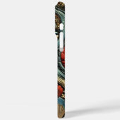 Onderwatergratie: walvissen en golven Case-Mate iPhone case (Achterkant / Links)