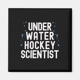 Onderwaterhockeyspeler Zwemteamsport Citaat Magneet