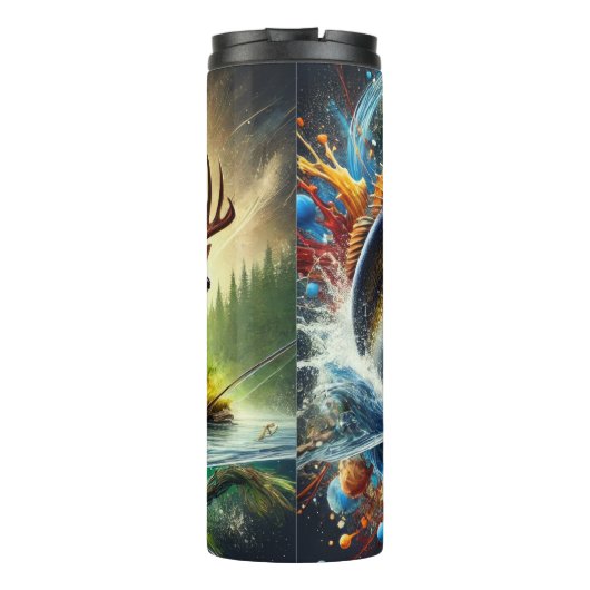 Onderwaterjacht, Wilderness Majesteit Thermosbeker (Achterkant)