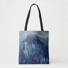 onderwaterkoningin tote bag