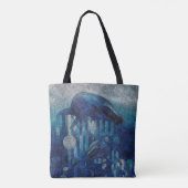onderwaterkoningin tote bag (Achterkant)