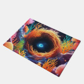 onderwaterkoraalvortex deurmat (Schuin)