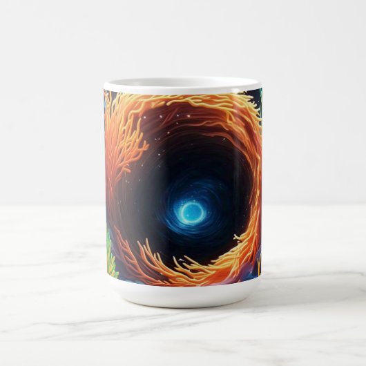 onderwaterkoraalvortex koffiemok (Center)