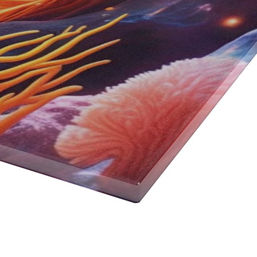 onderwaterkoraalvortex snijplank (Hoek)