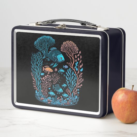 Onderwaterlandschap kleurrijke vissen en koraalrif (In situ)