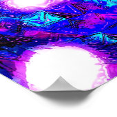 Onderwaterlichten Poster (Hoek)