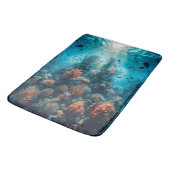 Onderwaterparadijs Levendig Koraalrif & Zee Leven Badmat (Gekanteld)