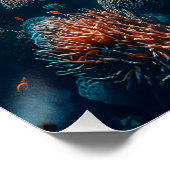 Onderwaterparadijs Levendig Koraalrif & Zee Leven Perfect Poster (Hoek)