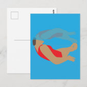 Onderwaterreflectie Briefkaart (Voorkant / Achterkant)