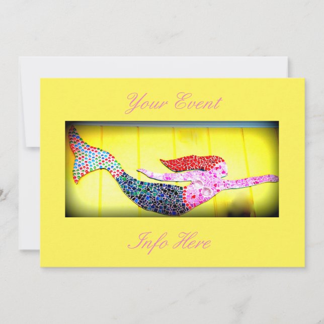 onderwaterroze mozaïekzeemeermin (Voorkant)