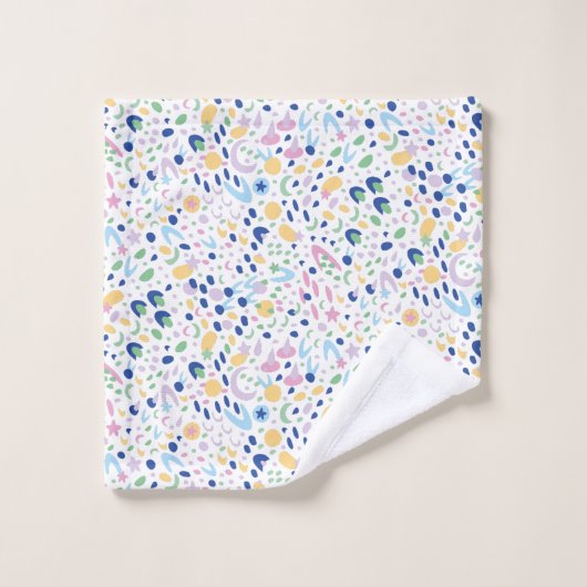 Onderwaterruimte. Bad Handdoek (Wasdoekje)