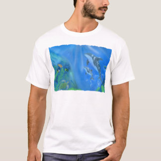 Onderwaterscène Dolphin T-shirt