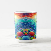 Onderwaterscène met dolfijnen koffiemok (Center)