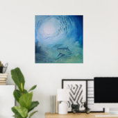Onderwaterschilderij Poster (Thuiskantoor)